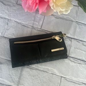 Kenneth Cole Reaction trifold wallet vegan leather